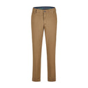 Club of Comfort pantaloni taglie forti uomo colore marrone chiaro Garvey 6701/32
