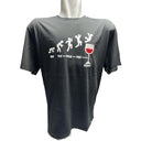 Maxfort t-shirt mezza manica taglie forti uomo colore nero E2631/999