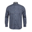 North 56°4 camicia  manica lunga  taglie forti uomo colore blu 43134