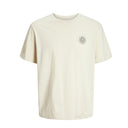 Jack & Jones maglia mezza manica taglie forti uomo colore beige 12275788