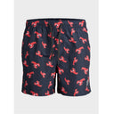 Jack & Jones costume boxer mare taglie forti uomo colore blu 12235754