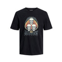 Jack & Jones maglia mezza manica taglie forti uomo colore nero 12257509