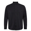 North 56°4 camicia  manica lunga  taglie forti uomo colore nero 43135