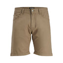 Jack & Jones bermuda misto lino  taglie forti uomo colore fango 12240745