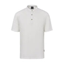 Bugatti polo coreana taglie forti uomo colore bianco 75021C/20
