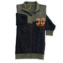 Maxfort Easy felpa zip intera taglie forti uomo colore verde/nero 93430000