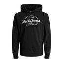Jack & Jones felpa con cappuccio taglie forti uomo colore nero 12254857