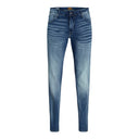 Jack & Jones jeans elasticizzato taglie forti uomo colore blu denim Tim 12153939
