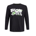 Jack & Jones maglia girocollo taglie forti uomo colore nero 12247989