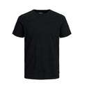 Jack & Jones maglia mezza manica taglie forti uomo colore nero 12158482