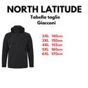 North Latitude giacchino taglie forti uomo colore nero 53152/0099