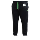 20 Nodi pantalone tuta cotone felpato taglie forti uomo colore nero Ponente