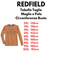 Redfield maglia girocollo manica lunga taglie forti uomo colore coccio 3040/25