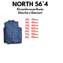 North 56°4 smanicato taglie forti uomo colore blu 21173B/0580