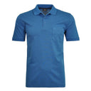 Ragman polo mezza manica taglie forti uomo colore blu 540391/765