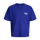 Jack & Jones maglia mezza manica taglie forti uomo colore blu 12288197