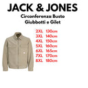 Jack & Jones giacca sportiva taglie forti uomo colore sabbia 12294853