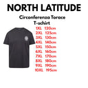 North Latitude t-shirt  taglie forti uomo colore nero 61122