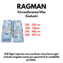 Ragman costume boxer mare taglie forti uomo colore azzurro 9206242/711