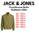 Jack & Jones giacchino taglie forti uomo colore verde oliva 12274672