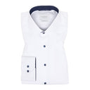 Eterna camicia manica lunga  taglie forti uomo colore bianco 8819/00/E15V