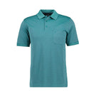 Ragman polo mezza manica taglie forti uomo colore smeraldo 540391/340