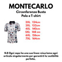 Montecarlo polo mezza manica taglie forti uomo colore bianco 44244/200