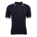Montecarlo polo mezza manica taglie forti uomo colore blu scuro 44034/750