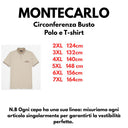 Montecarlo polo mezza manica taglie forti uomo colore beige 44334