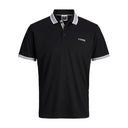 Jack & Jones polo mezza manica taglie forti uomo colore nero 12297145