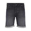 Jack & Jones bermuda jeans taglie forti uomo colore nero 12274054