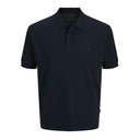 Jack & Jones polo mezza manica taglie forti uomo colore blu 12297772