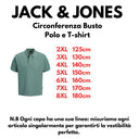 Jack & Jones polo mezza manica taglie forti uomo colore verde 12297772