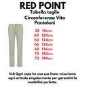 Redpoint pantalone lino tasca francese taglie forti uomo colore caki 80175/2900
