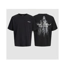 Jack & Jones maglia mezza manica taglie forti uomo colore nero 12297150
