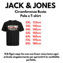 Jack & Jones maglia mezza manica taglie forti uomo colore nero 12284905