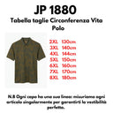 JP 1880 polo in cotone taglie forti uomo colore bruciato 847315