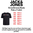 Jack & Jones maglia mezza manica taglie forti uomo colore nero 12184987