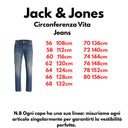 Jack & Jones jeans elasticizzato taglie forti uomo colore blu denim Mike 12301481
