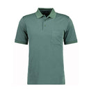 Ragman polo mezza manica taglie forti uomo colore verde  540391/341
