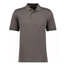 Ragman polo mezza manica taglie forti uomo colore fango  540391/870