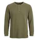 JP 1880 maglia manica lunga a serafino taglie forti uomo colore fango 851077