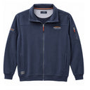 Redfield felpa garzato di cotone taglie forti uomo colore blu RF-22611103-547