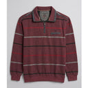 Montecarlo maglione mezza zip  taglie forti uomo colore bordeaux 56335/381