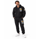 Maxfort Easy tuta cotone felpato taglie forti uomo colore nero E2114999