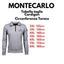 Montecarlo mezza zip  taglie forti uomo colore azzurro 46035/740