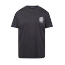 North Latitude t-shirt  taglie forti uomo colore nero 61122