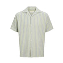 Jack & Jones camicia mezza manica taglie forti uomo colore verde 12278444