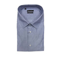 Fabio Rossi camicia manica lunga cotone  taglie forti uomo colore azzurro fr205/129