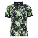 Ragman polo mezza manica taglie forti uomo colore fantasia nero 368693/071